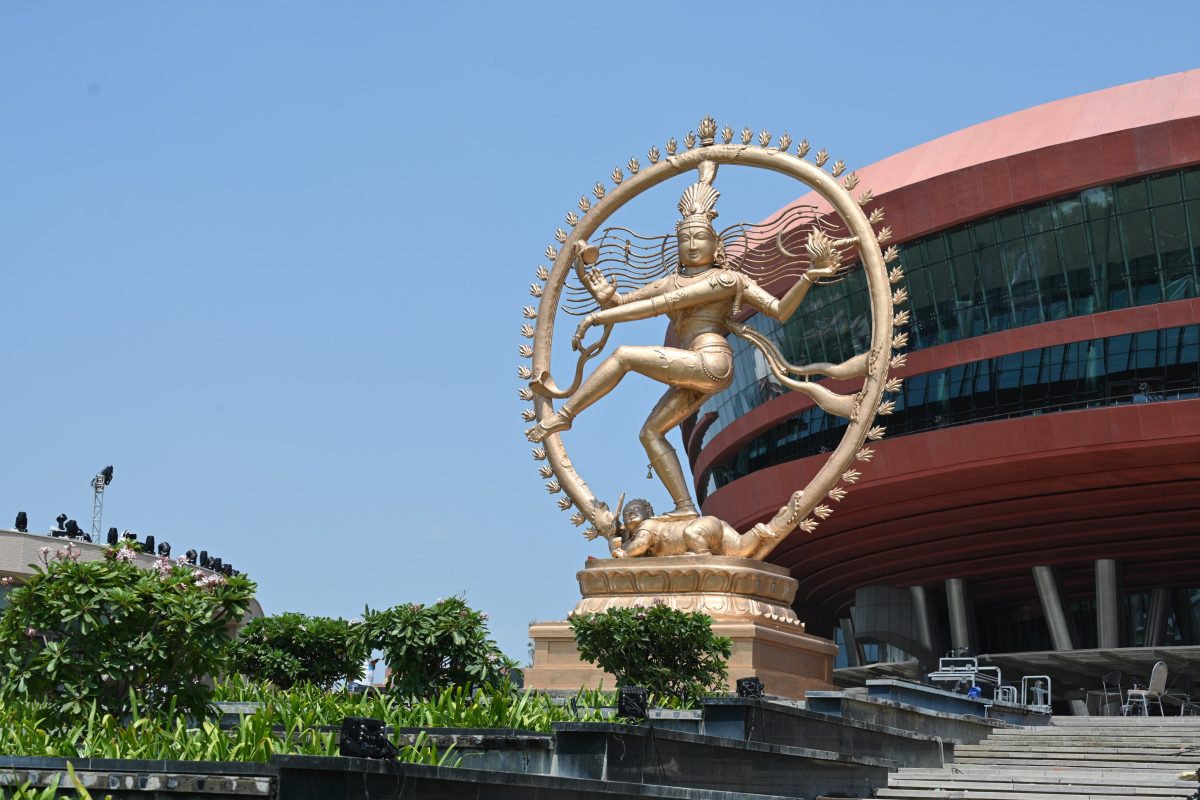 Nataraja statue made of Ashtadhatu