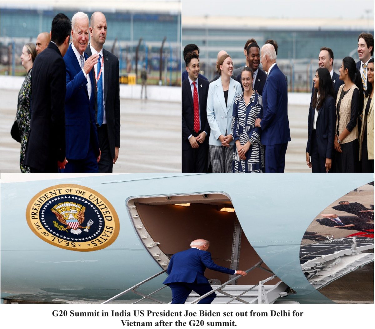 G20 Summit in India US President Joe Biden set out from Delhi for  Vietnam after the G20 summit.