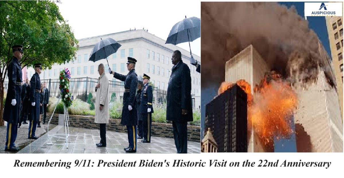 Remembering 9/11: President Biden's historic visit on the 22nd anniversary