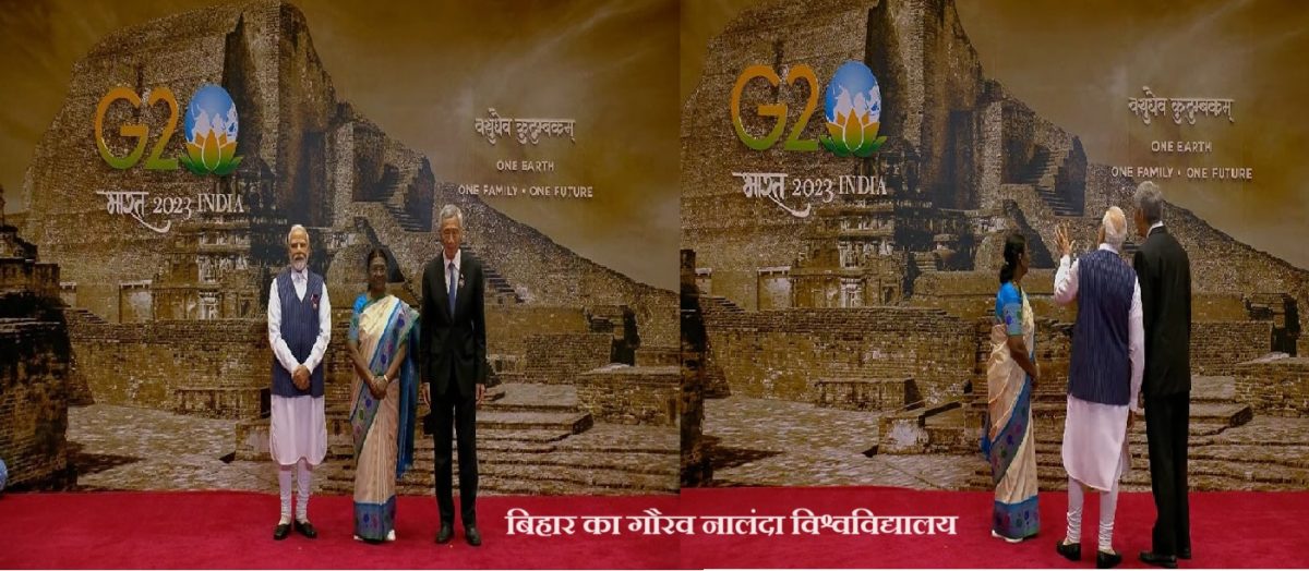 नालंदा विश्वविद्यालय का चित्र दिखाना, बिहार के लिए गौरव का क्षण