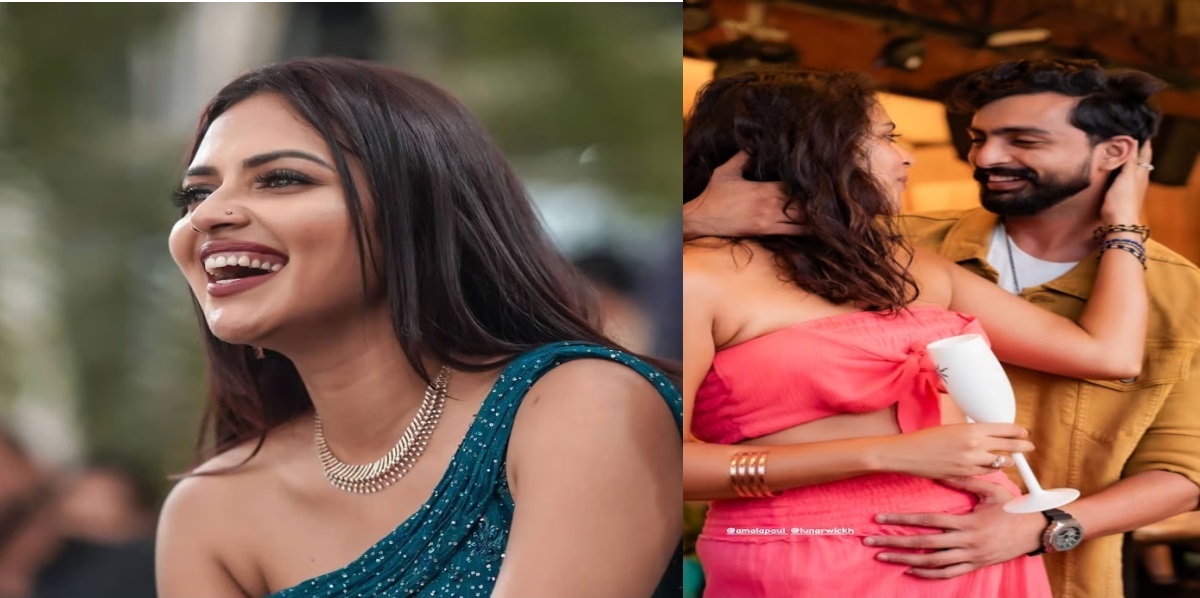 Actor Amala Paul gets engaged to Jagat Desai: A Journey of Love and Commitment
