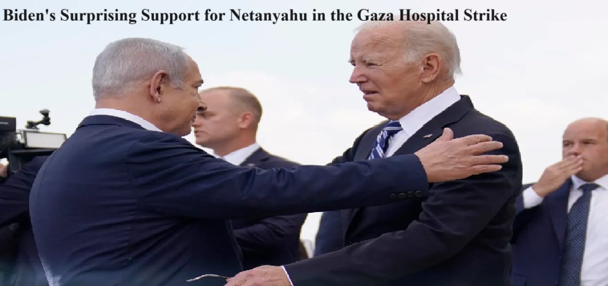Biden's Surprising Support for Netanyahu in the Gaza Hospital Strike