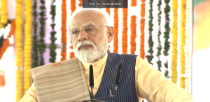 Prime Minister Narendra Modi on Tuesday laid the foundation stone of multiple development projects worth more than Rs. 26,000 crore in Bastar's Jagdalpur.