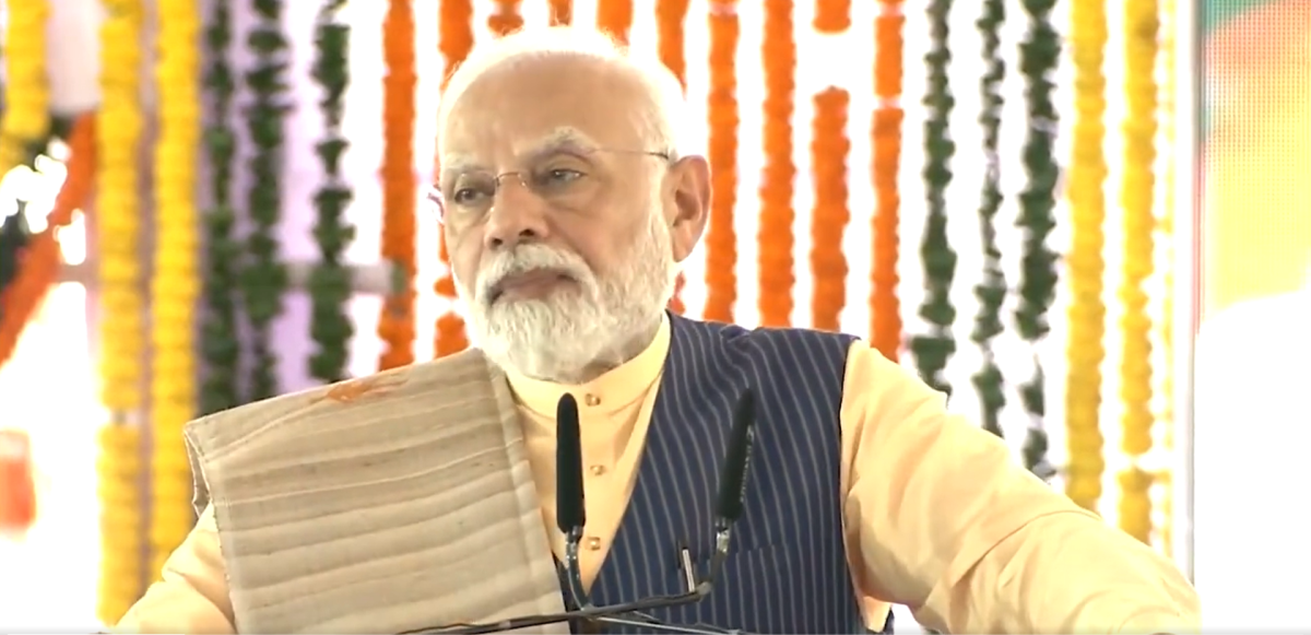 Prime Minister Narendra Modi on Tuesday laid the foundation stone of multiple development projects worth more than Rs. 26,000 crore in Bastar's Jagdalpur.