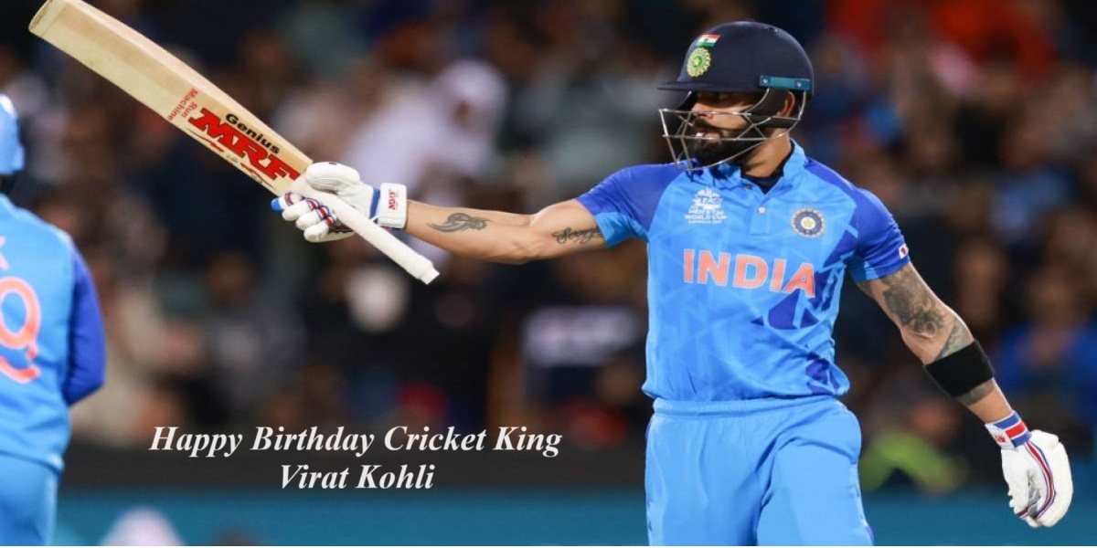 Happy Birthday Cricket King Kohli