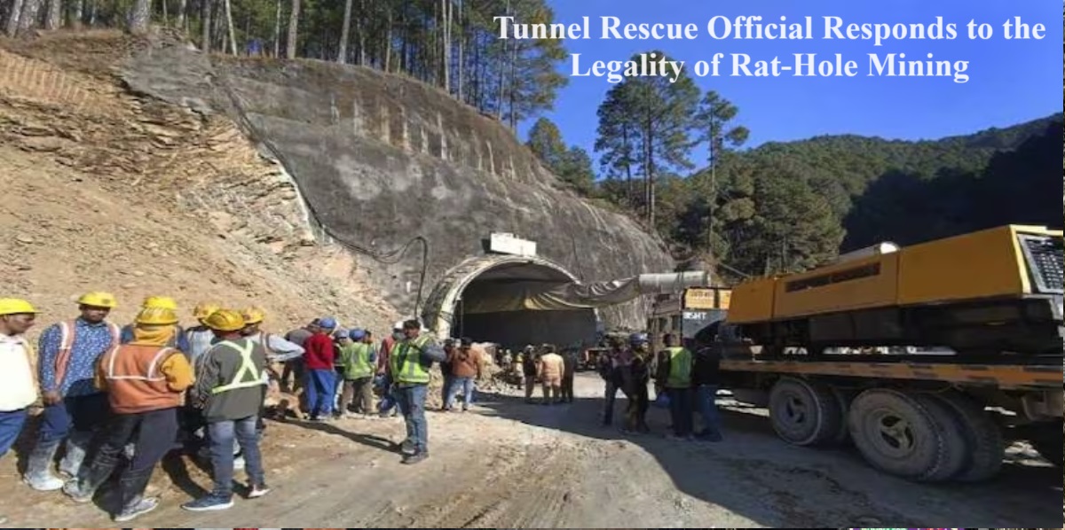 Tunnel Rescue Official Responds to the Legality of Rat-Hole Mining