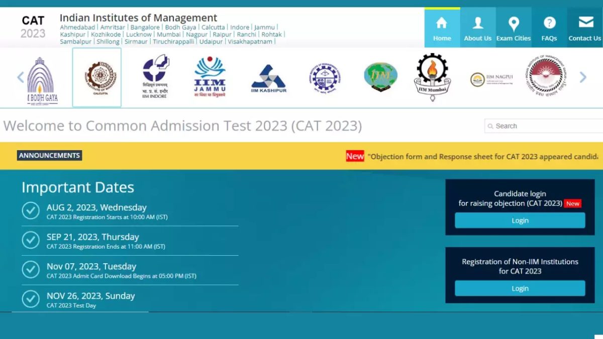 CAT Result 2023