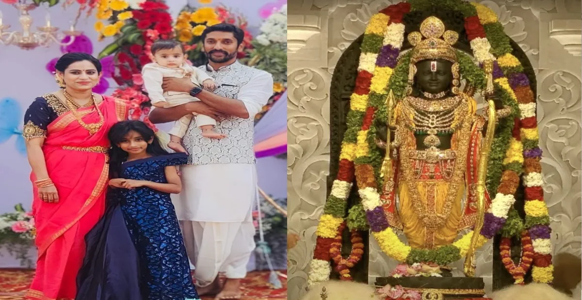 अरुण योगीराज विश्वकर्मा जी का परिवार