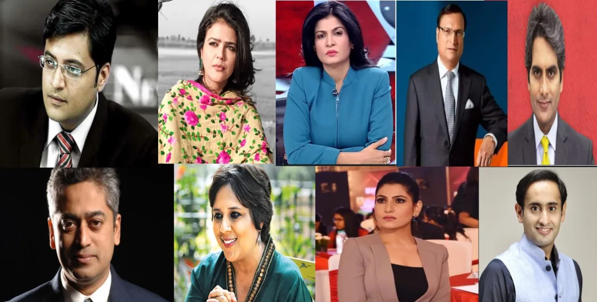 Ten Top Best News Anchors Of India 2024