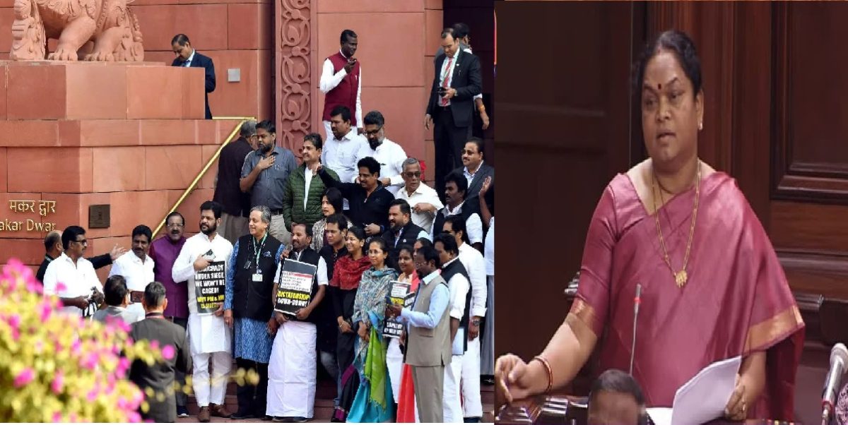 Congress MP Phulo Devi Netam Hospitalized After Collapse During NEET Protest in Rajya Sabha