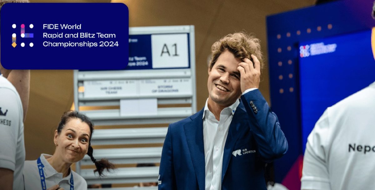 Carlsen Powers WR Chess to World Blitz Team Championship Gold