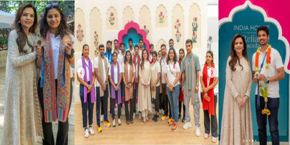 Nita Ambani Honors Indian Athletes’ Success at Paris Olympics with Grand Celebration