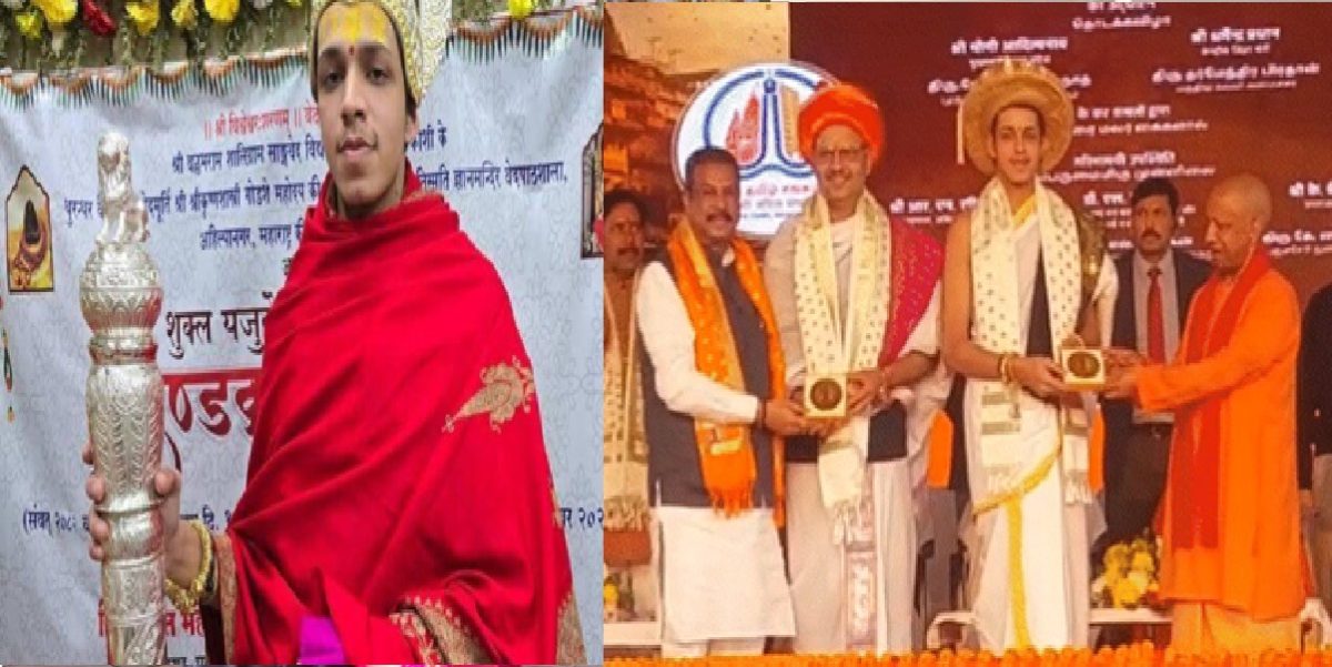 19 वर्षीय वेदमूर्ति देवव्रत रेखे ने 50 दिन में शुक्ल यजुर्वेद का दंडक्रम पारायणम् पूरा कर रिकॉर्ड बनाया; PM मोदी ने दी बधाई।