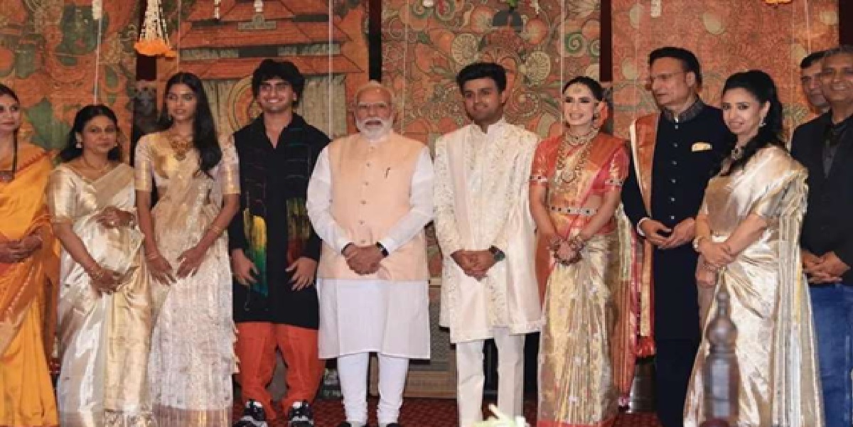 Rajat Sharma’s daughter Disha Sharma Marries Sudarshan MJ in Star-Studded Ceremony Attended by PM Modi and Bollywood Icons