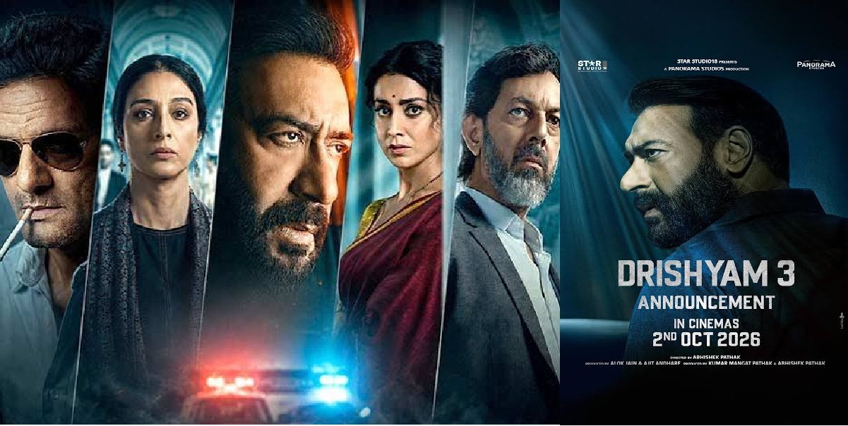 Drishyam 3: The Conclusion Makes Explosive October 2 Debut as Ajay Devgn’s Thriller Draws Massive Opening Day Numbers, Setting the Stage for Another Blockbuster Chapter